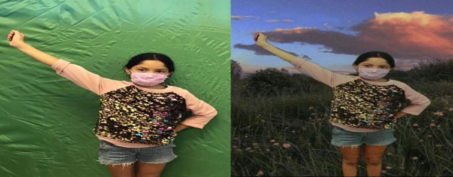 cómo usamos las pantallas verdes para aprender mejor